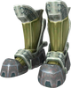 Bottes de plomb/fer dans 