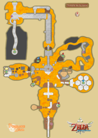 Plan de la zone Le Temple de la Terre
