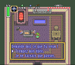 Screenshot d'ALTTP
