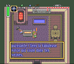 Screenshot d'ALTTP