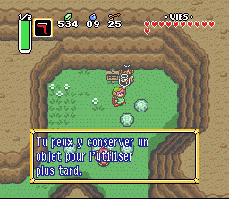 Screenshot d'ALTTP