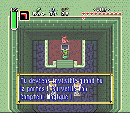 Screenshot d'ALTTP