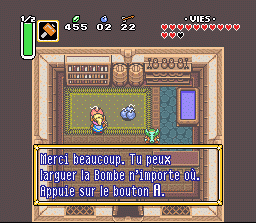 Screenshot d'ALTTP
