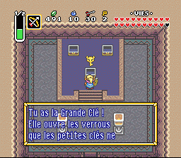 Screenshot d'ALTTP