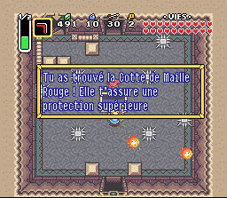 Screenshot d'ALTTP