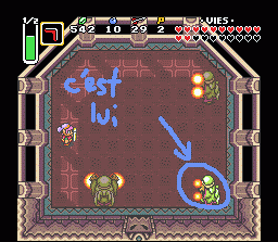 Screenshot d'ALTTP