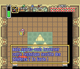 Screenshot d'ALTTP