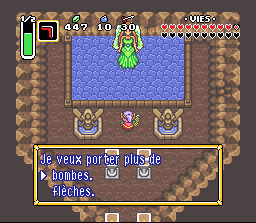 Screenshot d'ALTTP