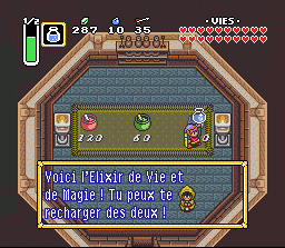 Screenshot d'ALTTP