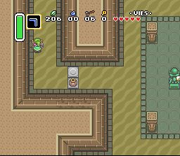 Screenshot d'ALTTP