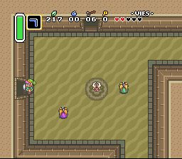 Screenshot d'ALTTP