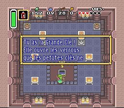 Screenshot d'ALTTP