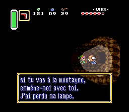 Screenshot d'ALTTP