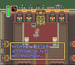 Screenshot d'ALTTP