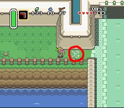 Screenshot d'ALTTP