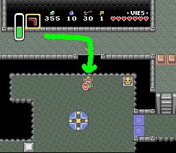 Screenshot d'ALTTP