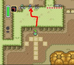 Screenshot d'ALTTP
