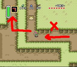 Screenshot d'ALTTP