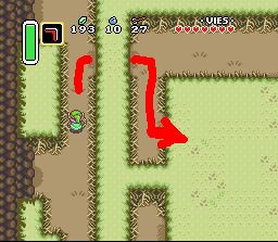 Screenshot d'ALTTP