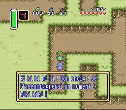 Screenshot d'ALTTP
