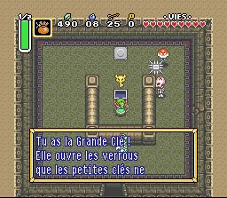Screenshot d'ALTTP