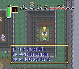 Screenshot d'ALTTP