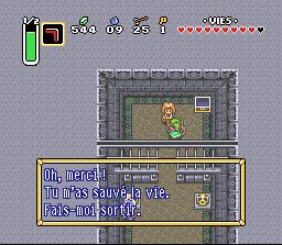 Screenshot d'ALTTP