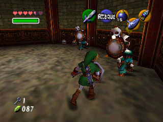 Screenshot de Ocarina of Time