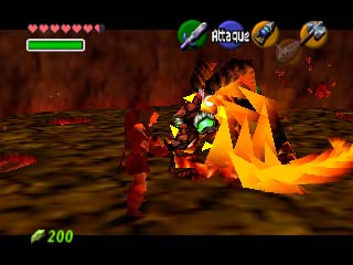 Screenshot de Ocarina of Time