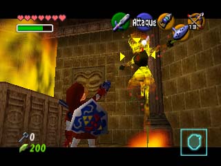 Screenshot de Ocarina of Time