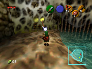 Screenshot de Ocarina of Time