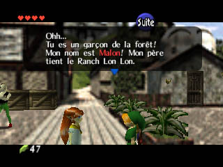 Screenshot de Ocarina of Time