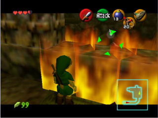 Screenshot de Ocarina of Time