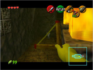 Screenshot de Ocarina of Time