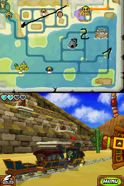 Screenshot de Spirit Tracks