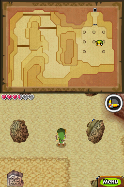 Screenshot de Spirit Tracks