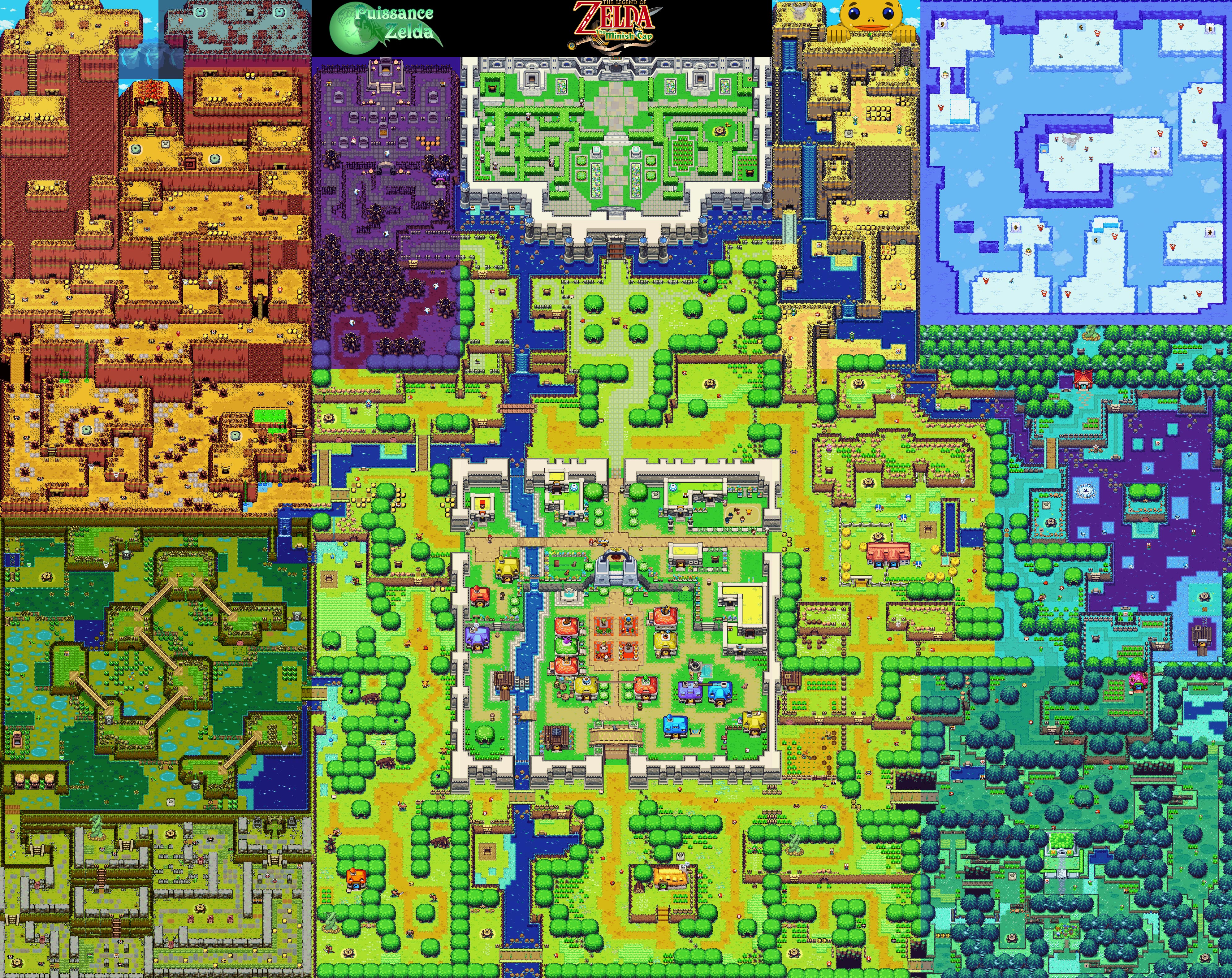 Legend Of Zelda, The - The Minish Cap ROM - GBA Download - Emulator Games