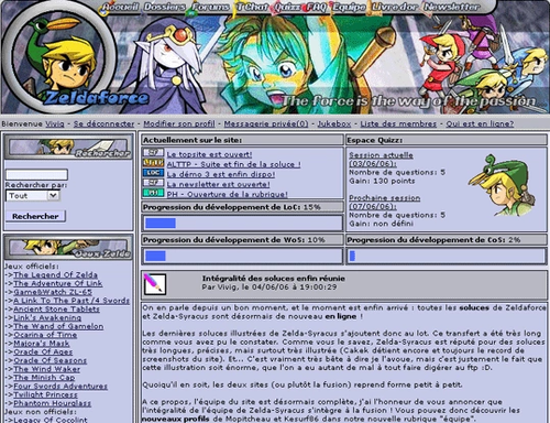 Zeldaforce en 2006, après la fusion avec Zelda Syracus