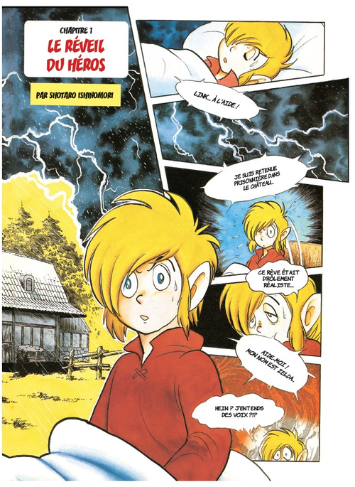 Couverture de l'édition Française du A Link To The Past de Shotaro Ishinomori aux éditions Soleil Manga
