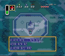 L'hylien dans ALTTP (version occidentale)