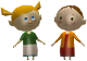 Agnès et Johanna dans The Wind Waker