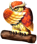 Illustration de Hibou