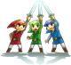 Link dans Tri Force Heroes