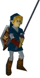 Link dans Ocarina of Time