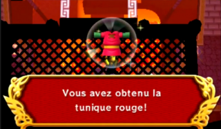 Tunique rouge