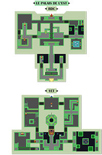 Plan de la zone Palais de l'Est