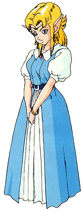 La Princesse Zelda (Artwork - Autres personnages - A Link to the Past)