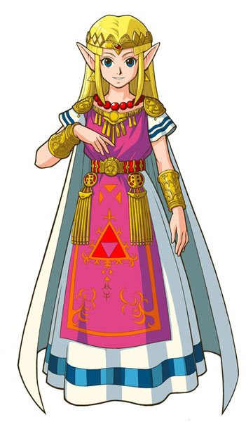 La Princesse Zelda (Artwork - Autres personnages - A Link to the Past)