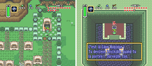 Screenshot d'ALTTP