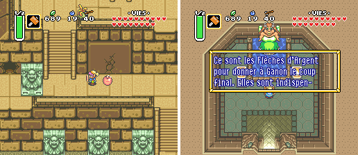 Screenshot d'ALTTP